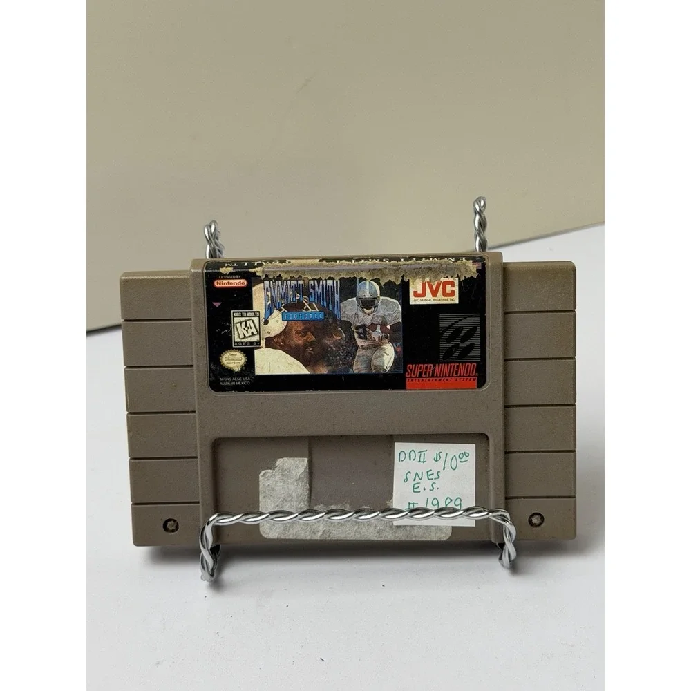 Emmitt Smith Football (Super Nintendo Entertainment System, 1995) Cartridge Only